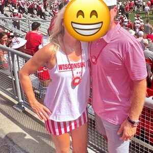 Wisconsin Badgers Tank Top and Skirt Set